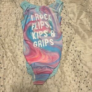 Children’s medium gymnastics leotard